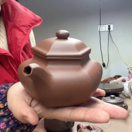 茶壶紫砂泥料底槽清