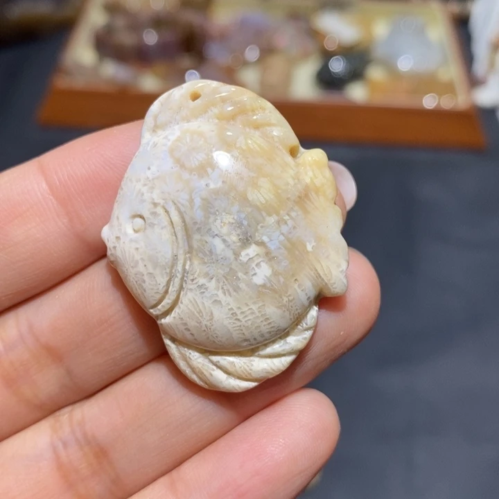 【闪购商品】未镶嵌珊瑚玉硅化玉