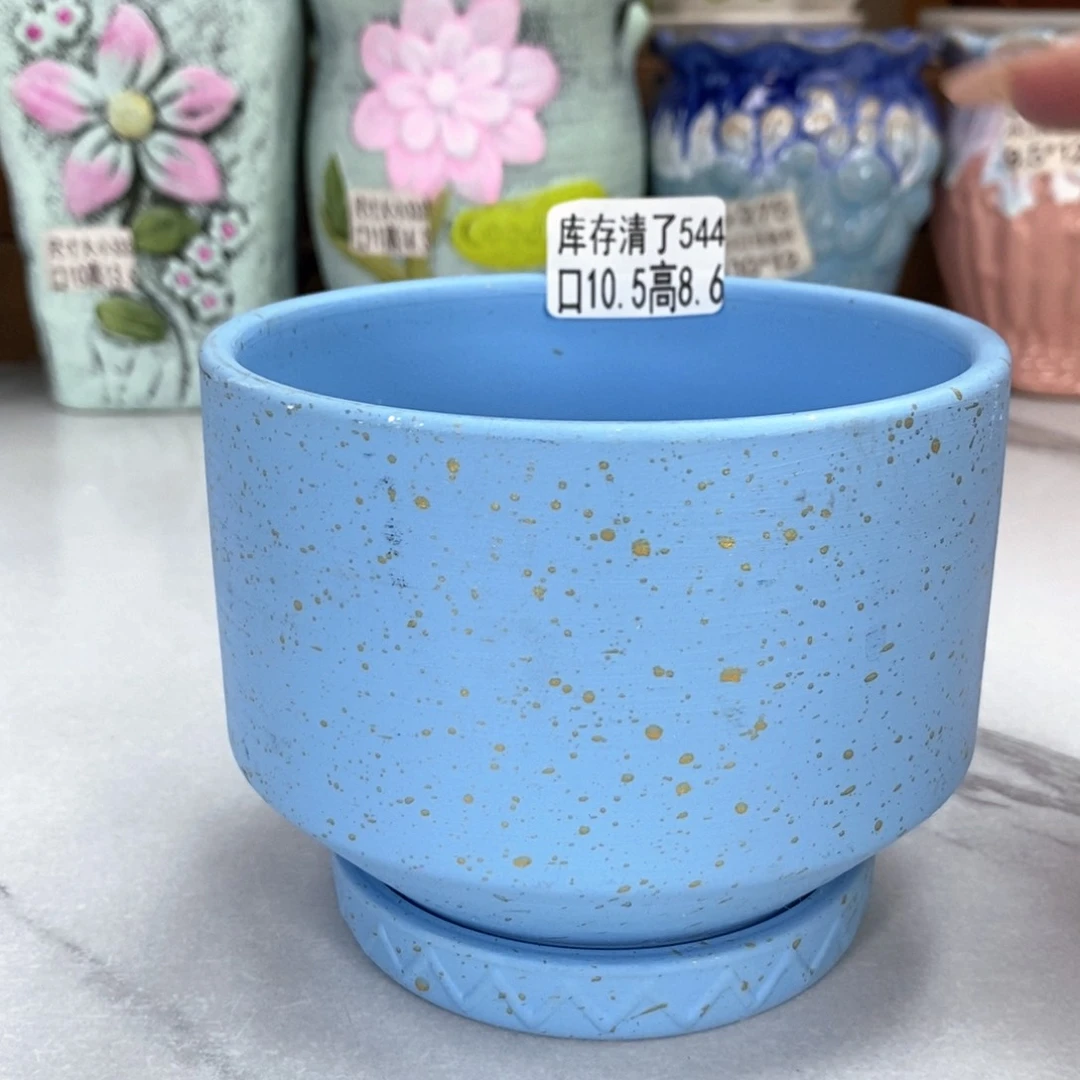 @夏西陶瓷花盆@@5544