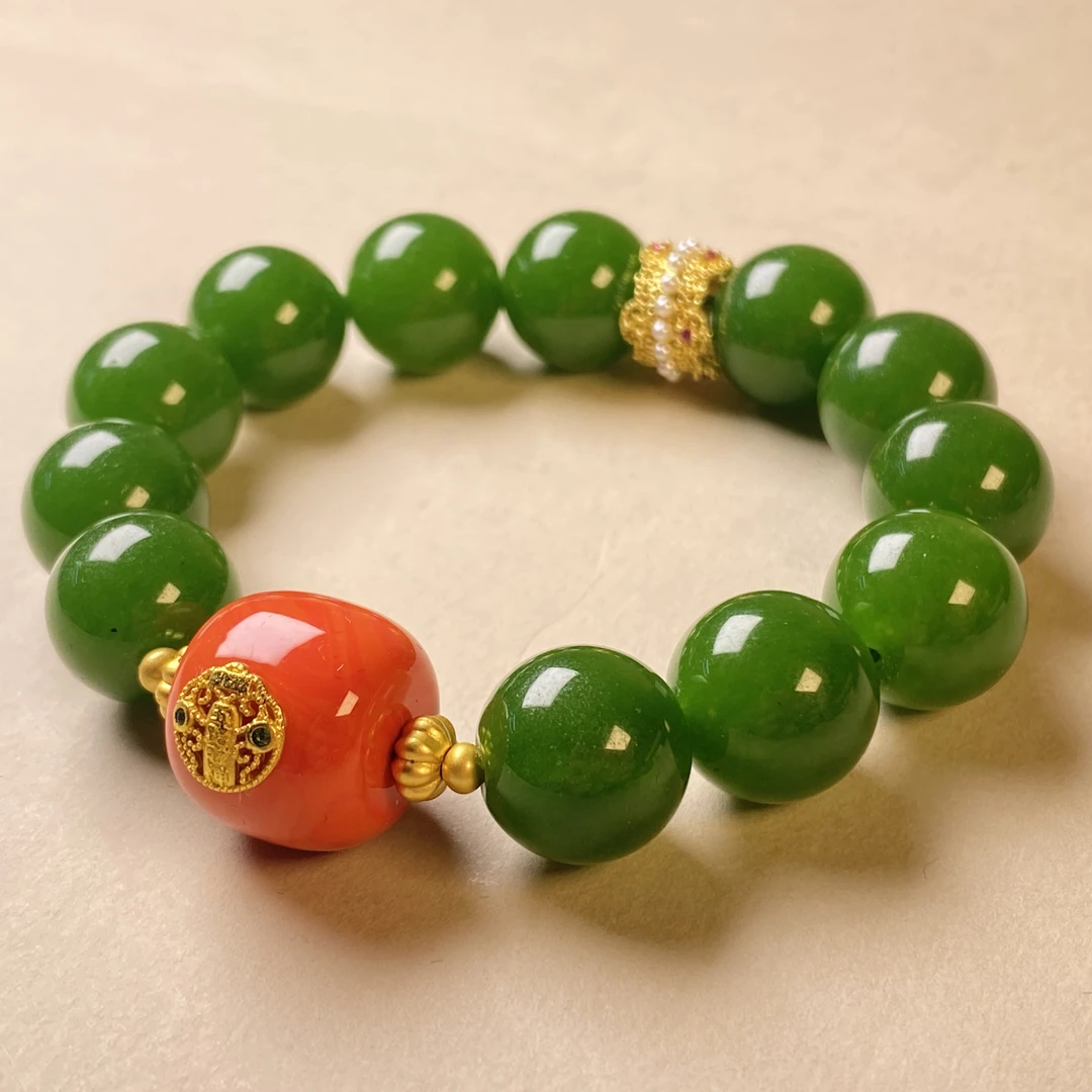 【钰福来珠宝】X031 云南精美手串 多样性发其一