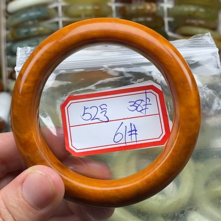 未镶嵌蛇纹石玉手绳