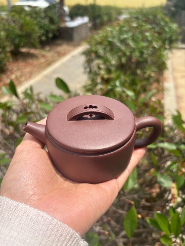 宜兴紫砂汉瓦150cc半手工