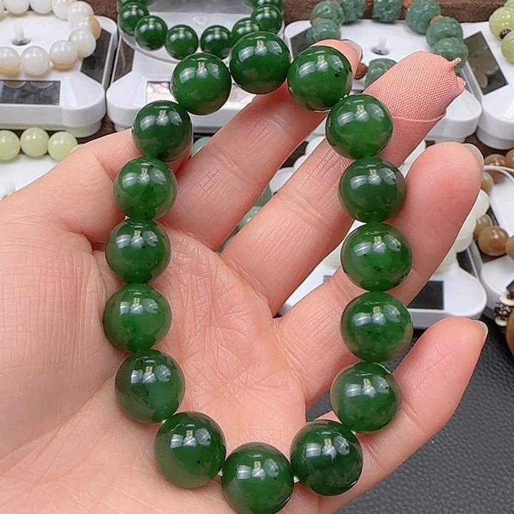 和田玉手串未镶嵌