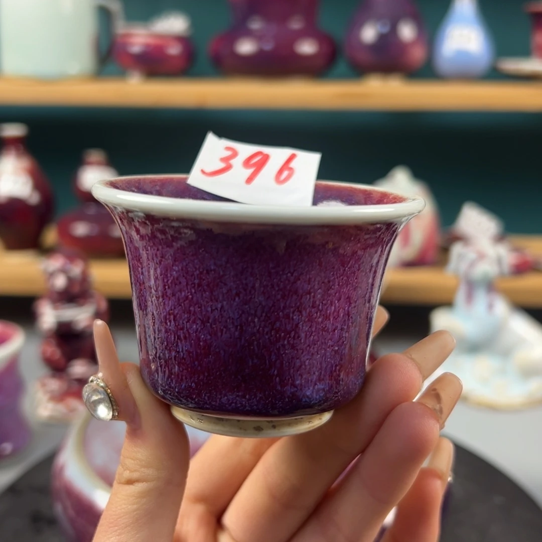 瓷片全品无暇主人杯纯手工