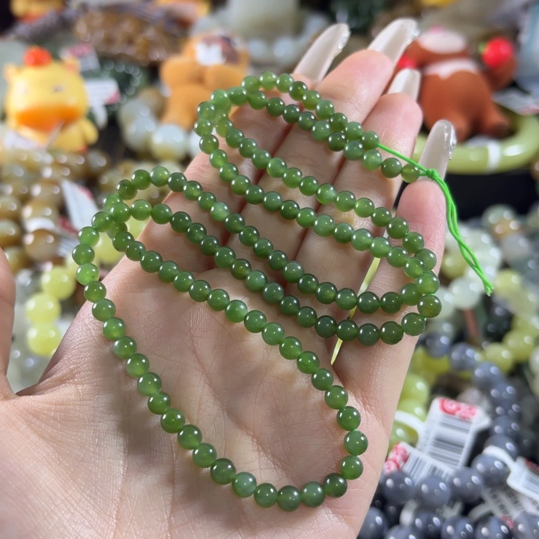 和田玉未镶嵌手链159