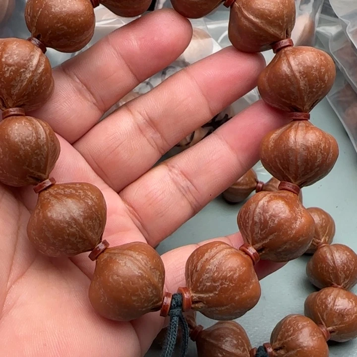 心***6橄榄核手串橄榄核原皮铁核