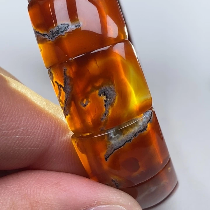 玛瑙/玉髓吊坠未镶嵌茹**爱