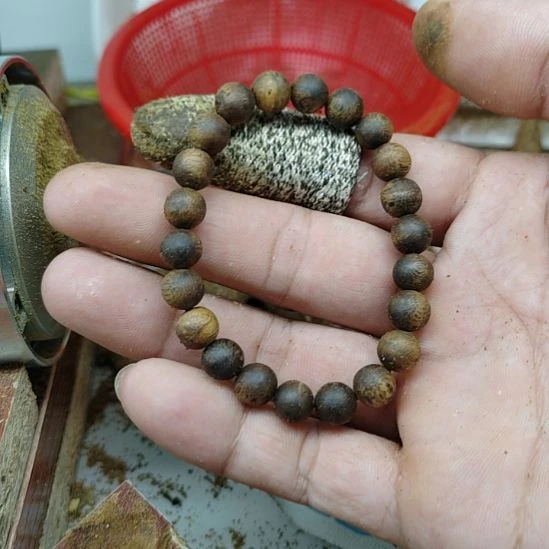 沉香手串奇楠沉香单圈手串