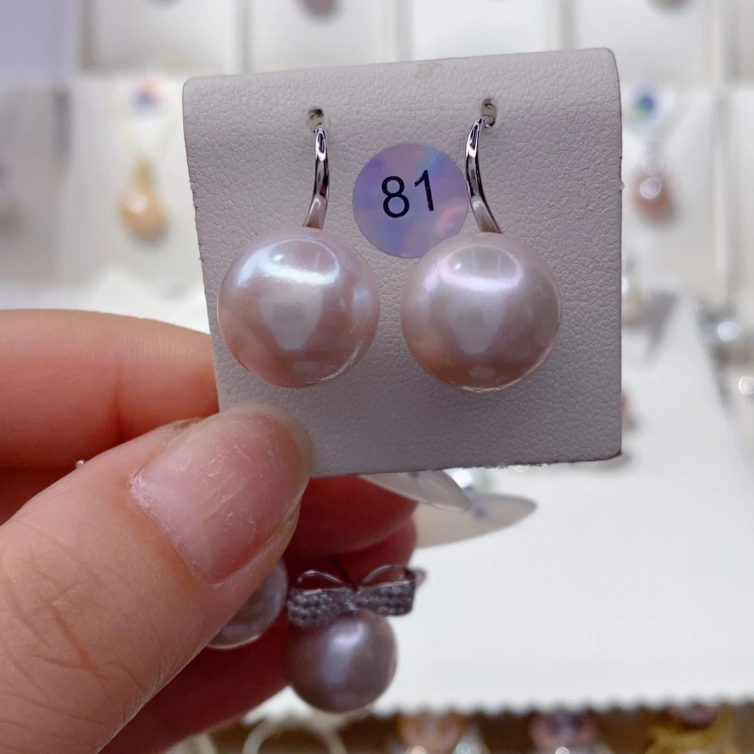 银S925镶嵌淡水珍珠耳饰是***啊