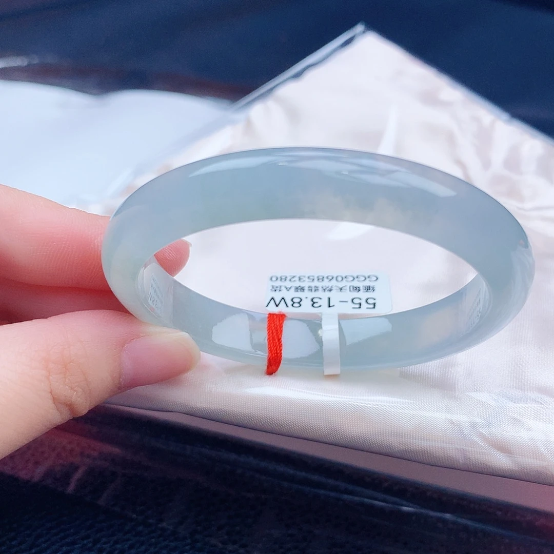 翡翠未镶嵌手镯缅甸天然翡翠a货手镯