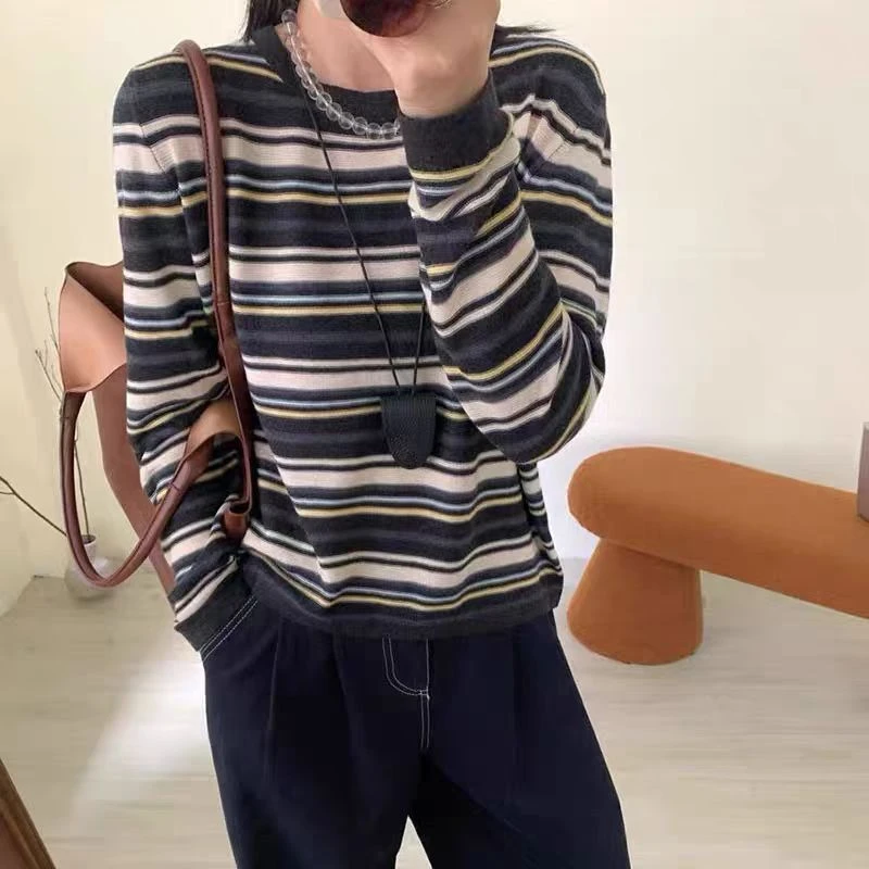 春季新款时尚百搭针织衫毛衣女N7JXZ3925