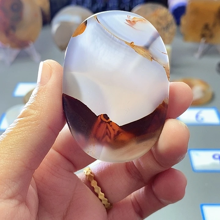玛瑙/玉髓未镶嵌珠宝半成品