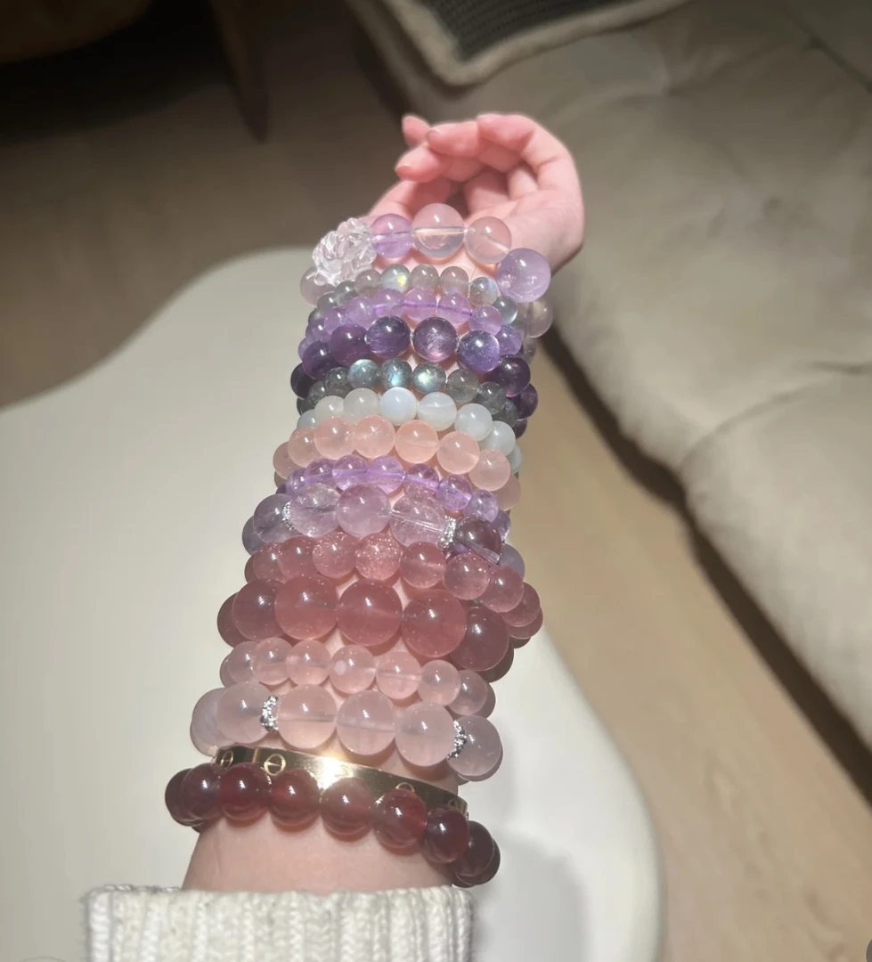 【小唐珠宝】甄选天然水晶手链精美百搭款-直播间选货下单通道