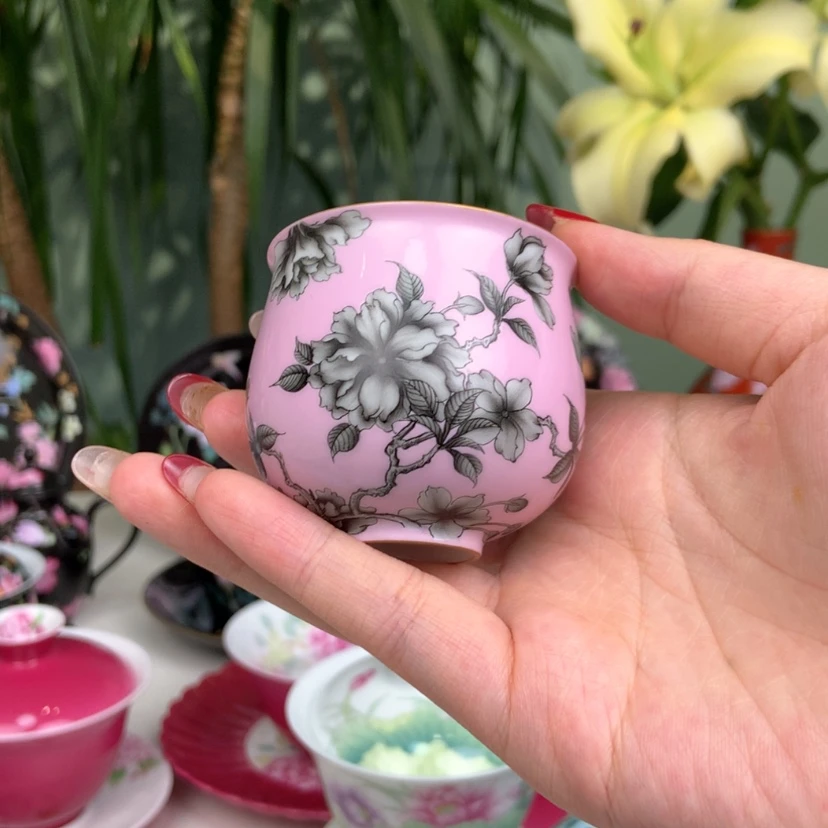 【闪购商品】妮*?墨彩蛋壳主人杯樱花