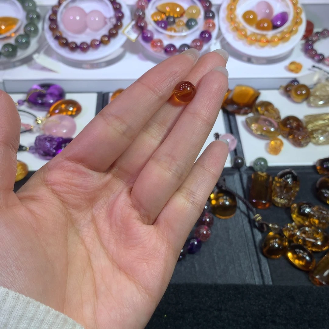 水晶颈饰未镶嵌天然