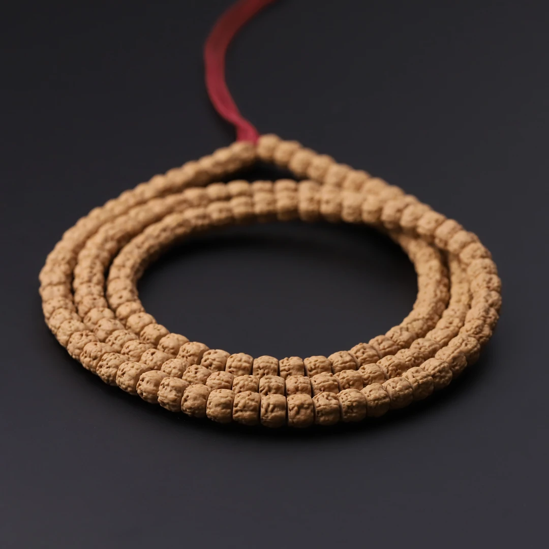 S6938【新云上龙切】精配藏式五龙佛手108文玩长串（送工具）