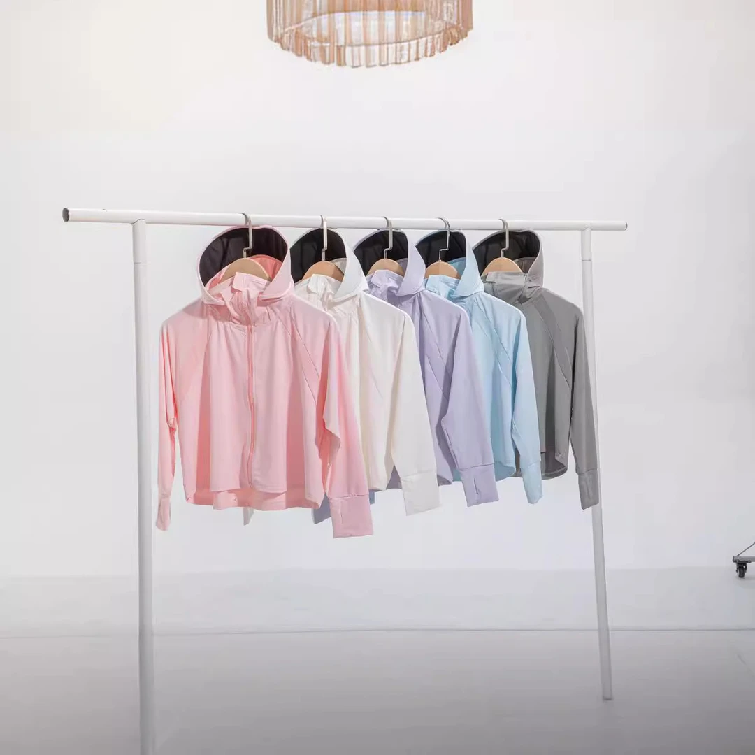 2025夏季中大童防晒衣新款防紫外线UPF50+男女童空调衫户外防晒服