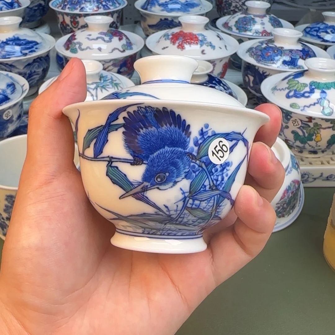 彦祖纯手工手绘茶具156