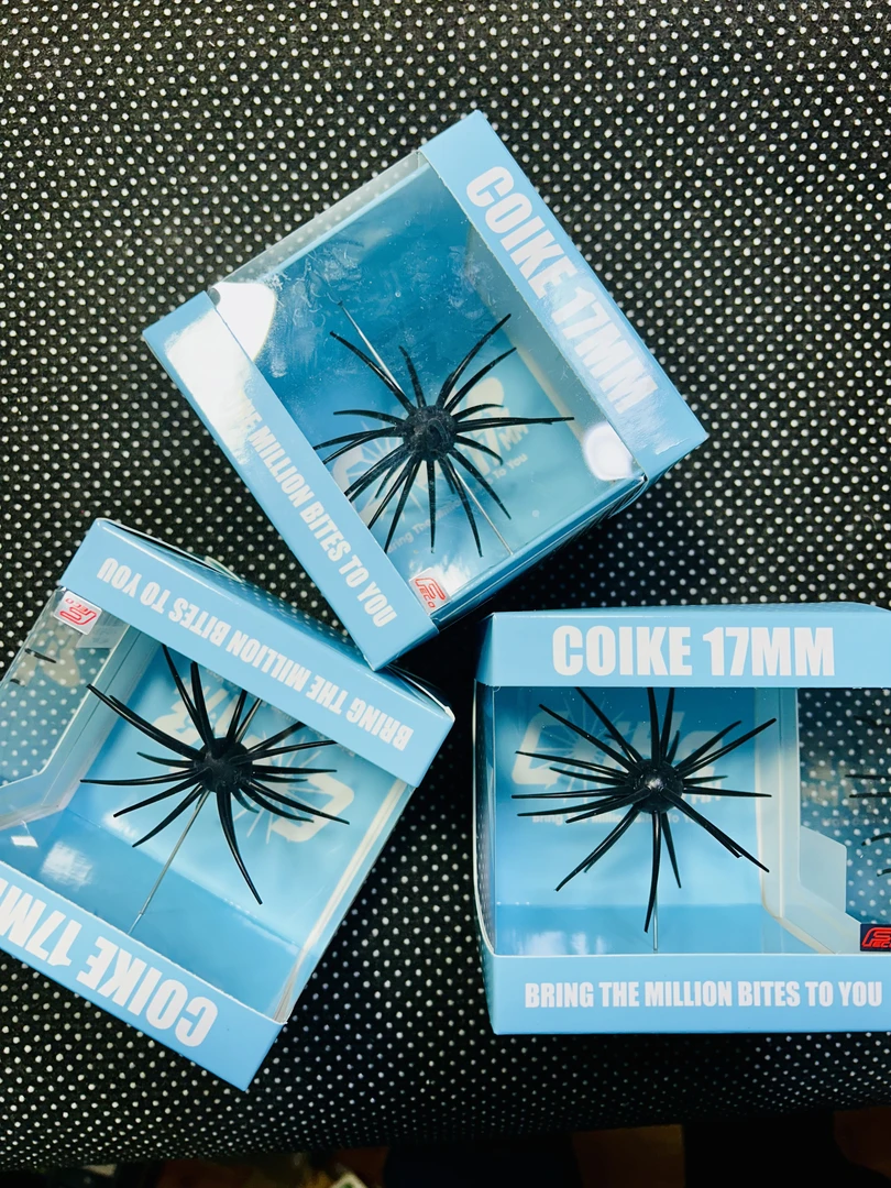 YD24 hideup 黑色海胆 路亚饵