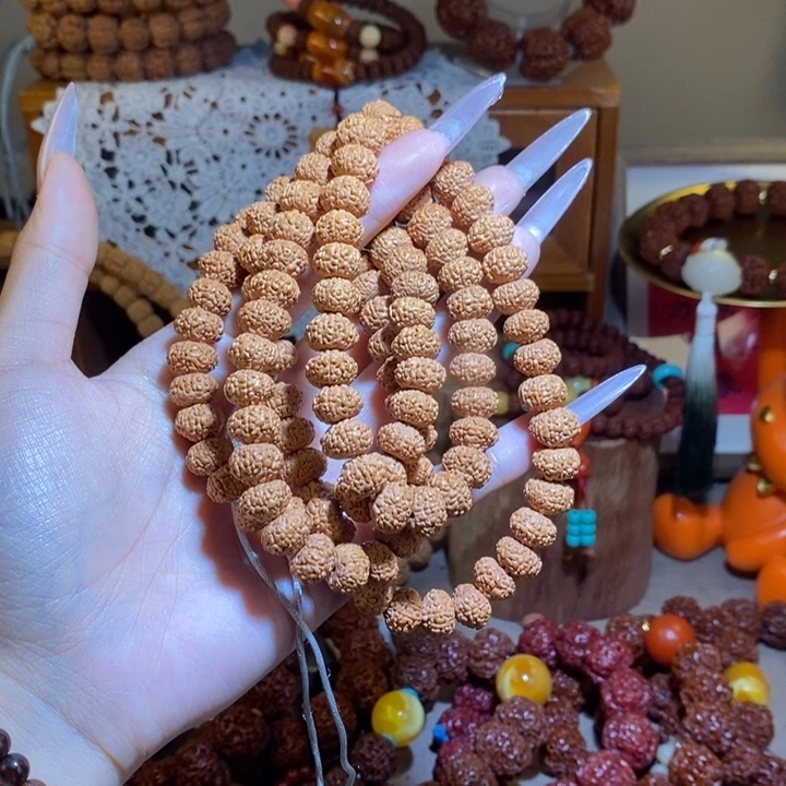 午***车手串金刚菩提118原籽108颗高货一物