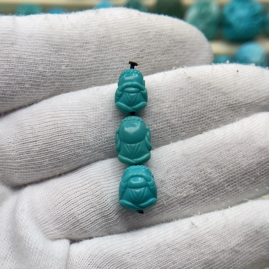 绿松石未镶嵌颈饰卡8