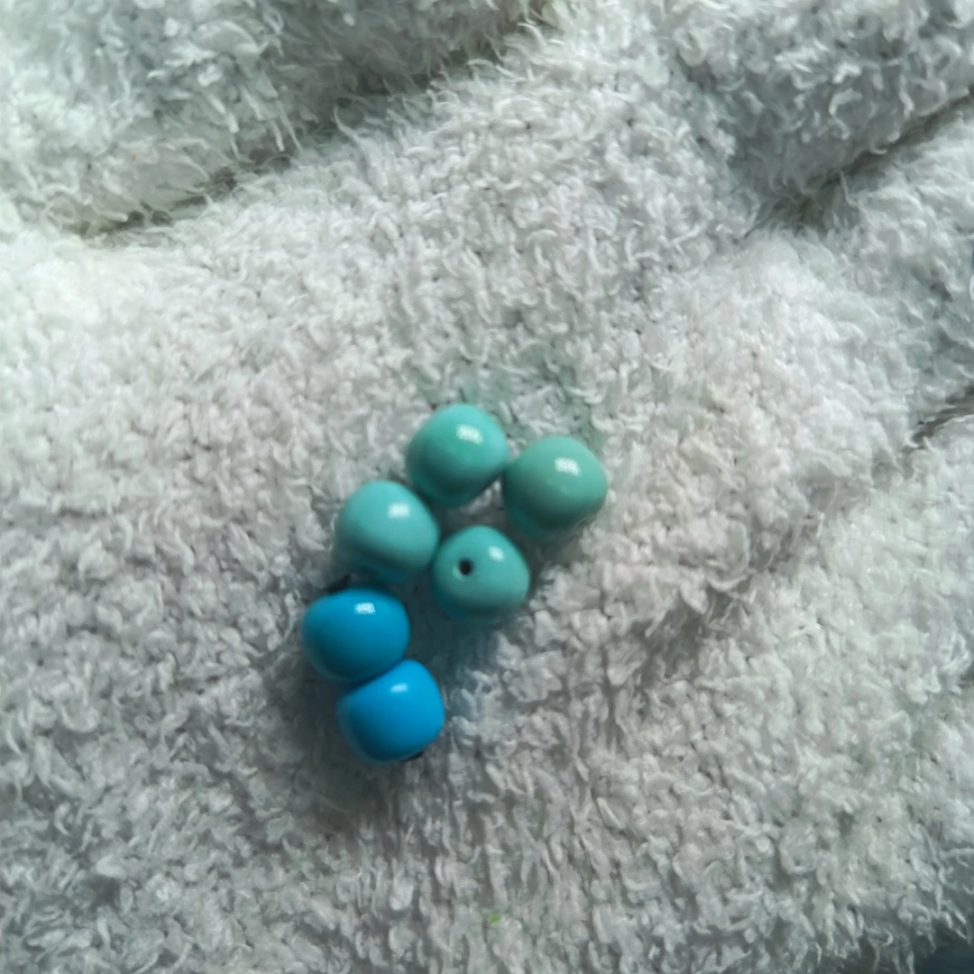 原矿绿松石配饰基地质检一物一图le