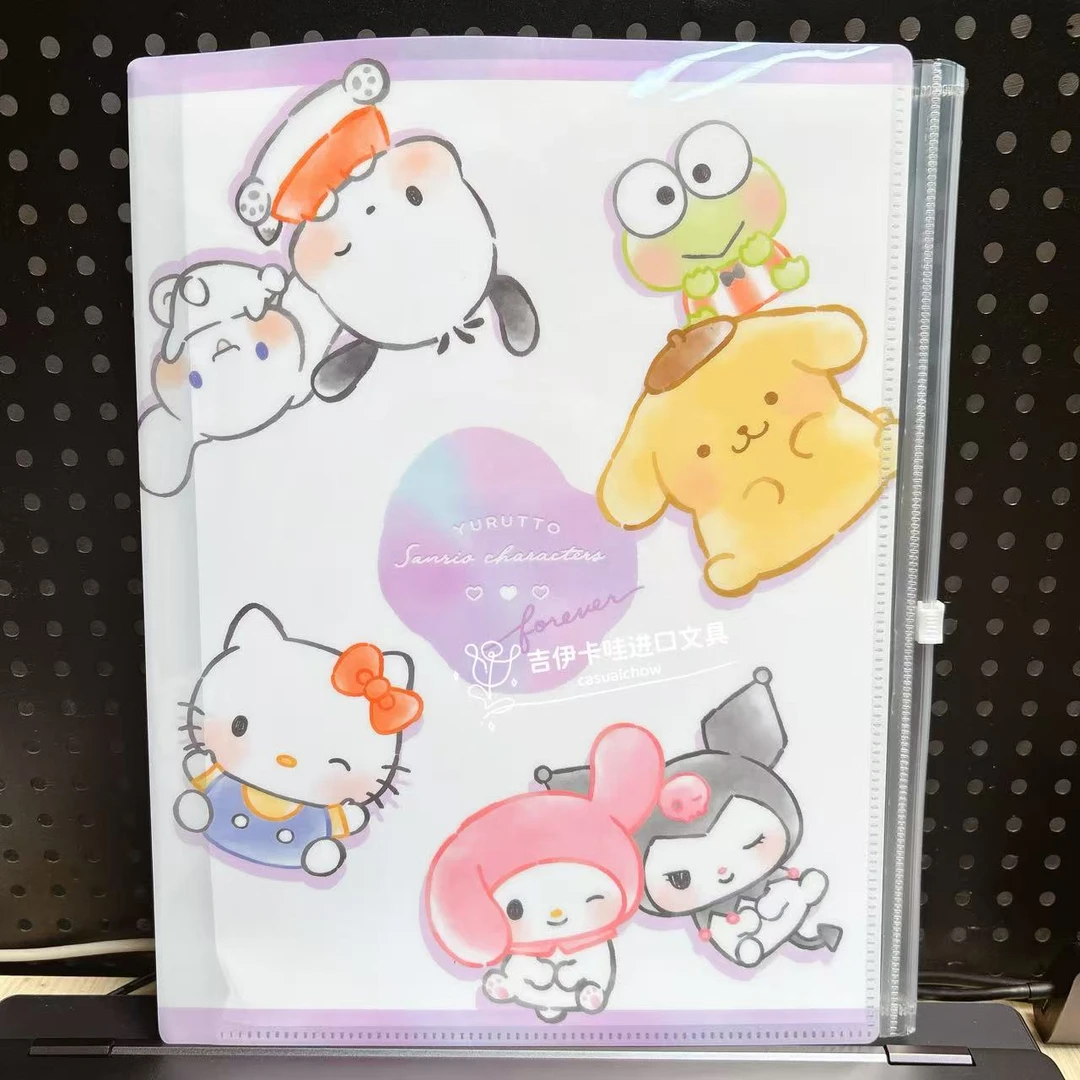 现货日本sanrio三丽鸥家族baby奶嘴系列A4文件夹