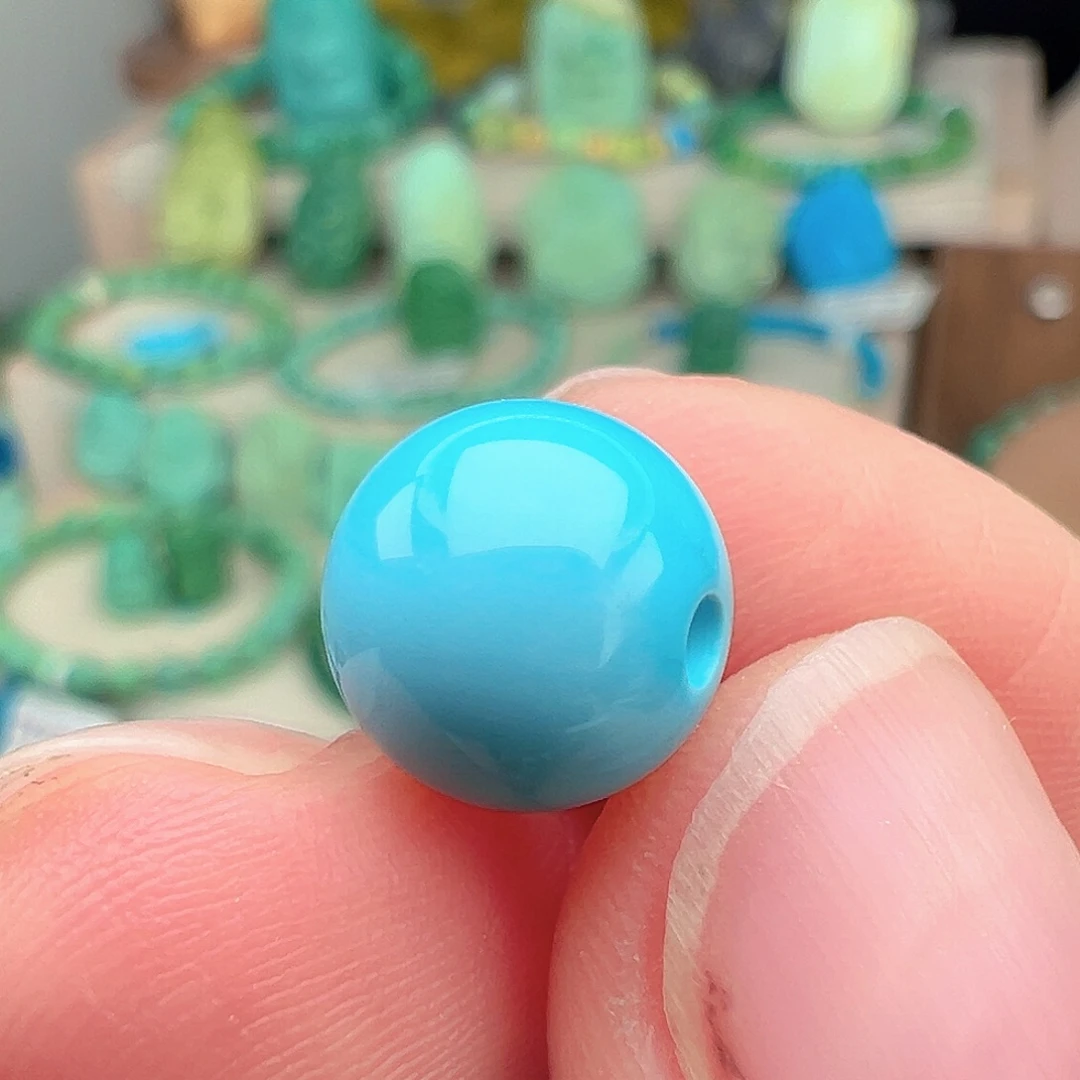 绿松石未镶嵌主播万珍