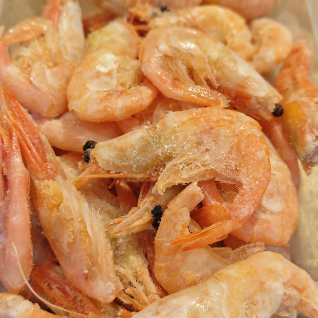 北极甜虾腹籽(速冻200g)