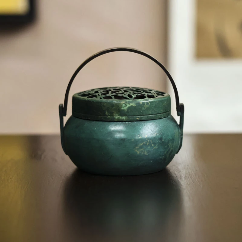【老王】绿色手提炉（Q3786）
