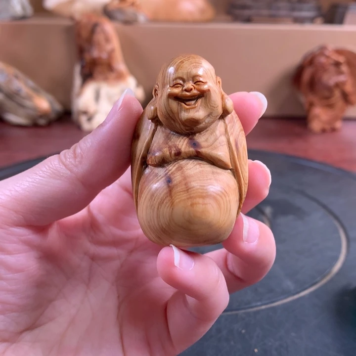 柏木（崖柏）根雕摆件