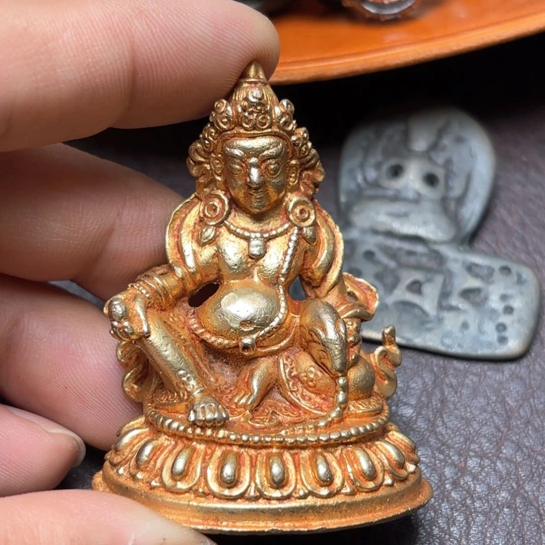 铜星月菩提挂件菩提