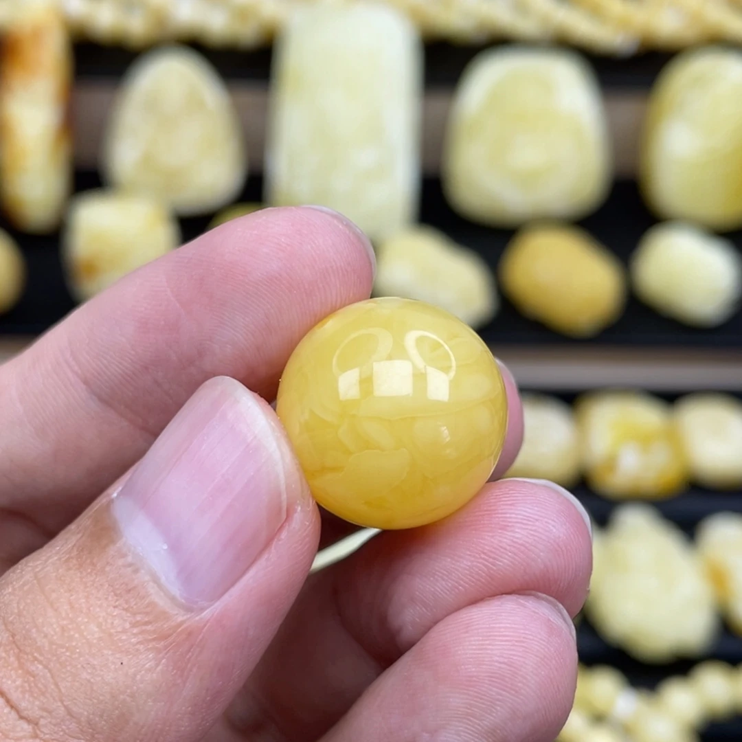 裸石琥珀未镶嵌琥珀蜜蜡