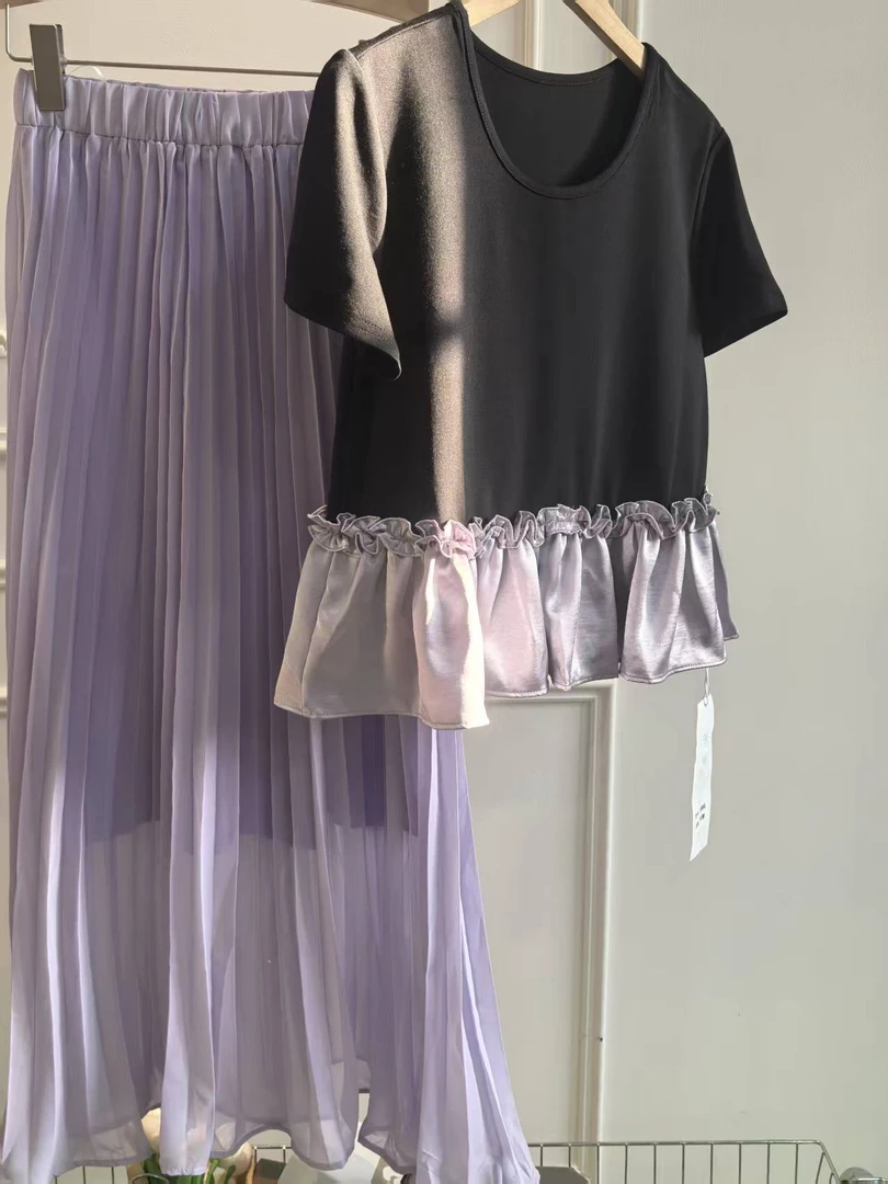 衣长47裙长92    2966【紫提葡萄】套装
