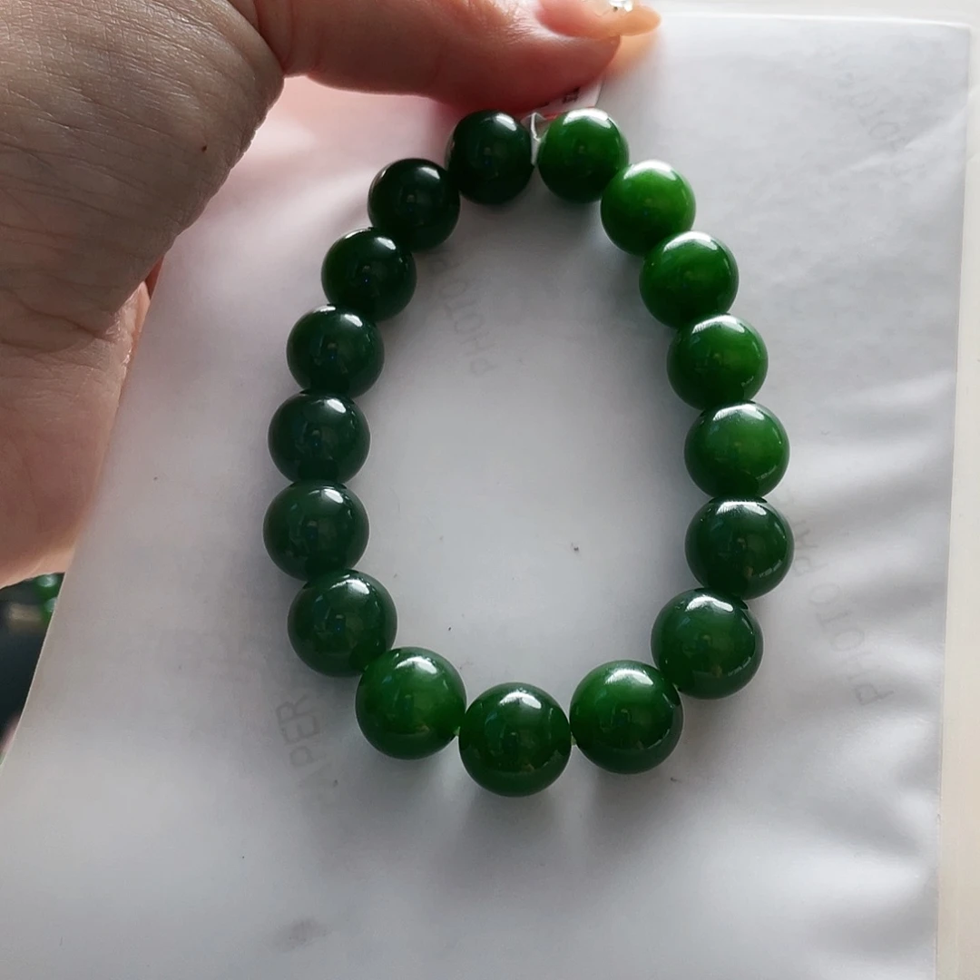 和田玉（碧玉）手串未镶嵌