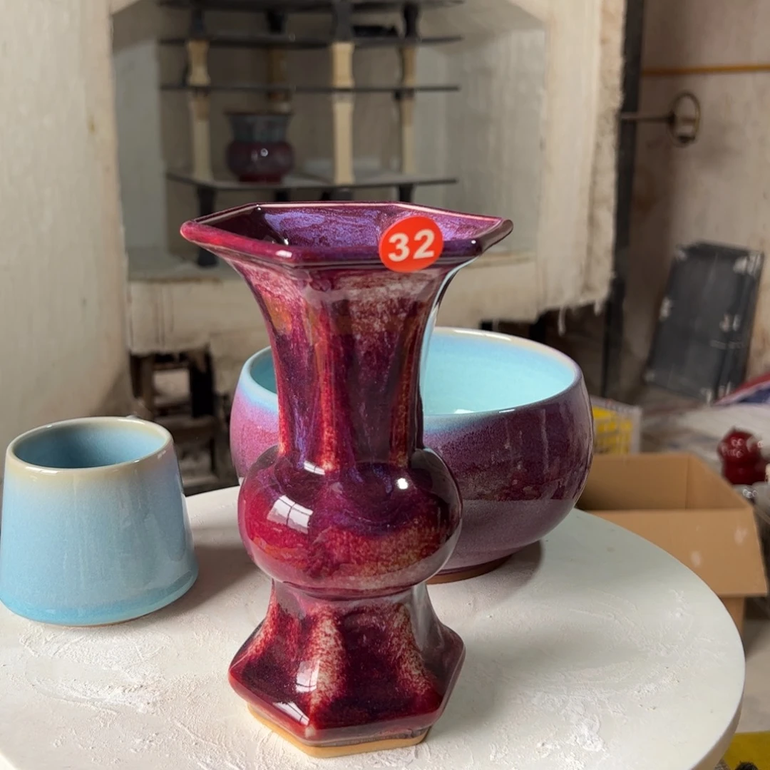 摆件郑家钧窑摆件