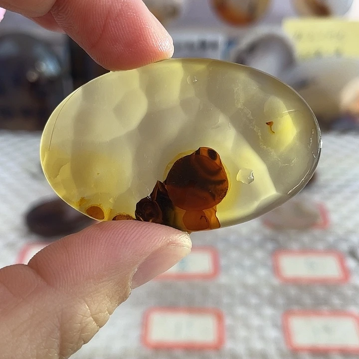 玛瑙/玉髓合金颈饰