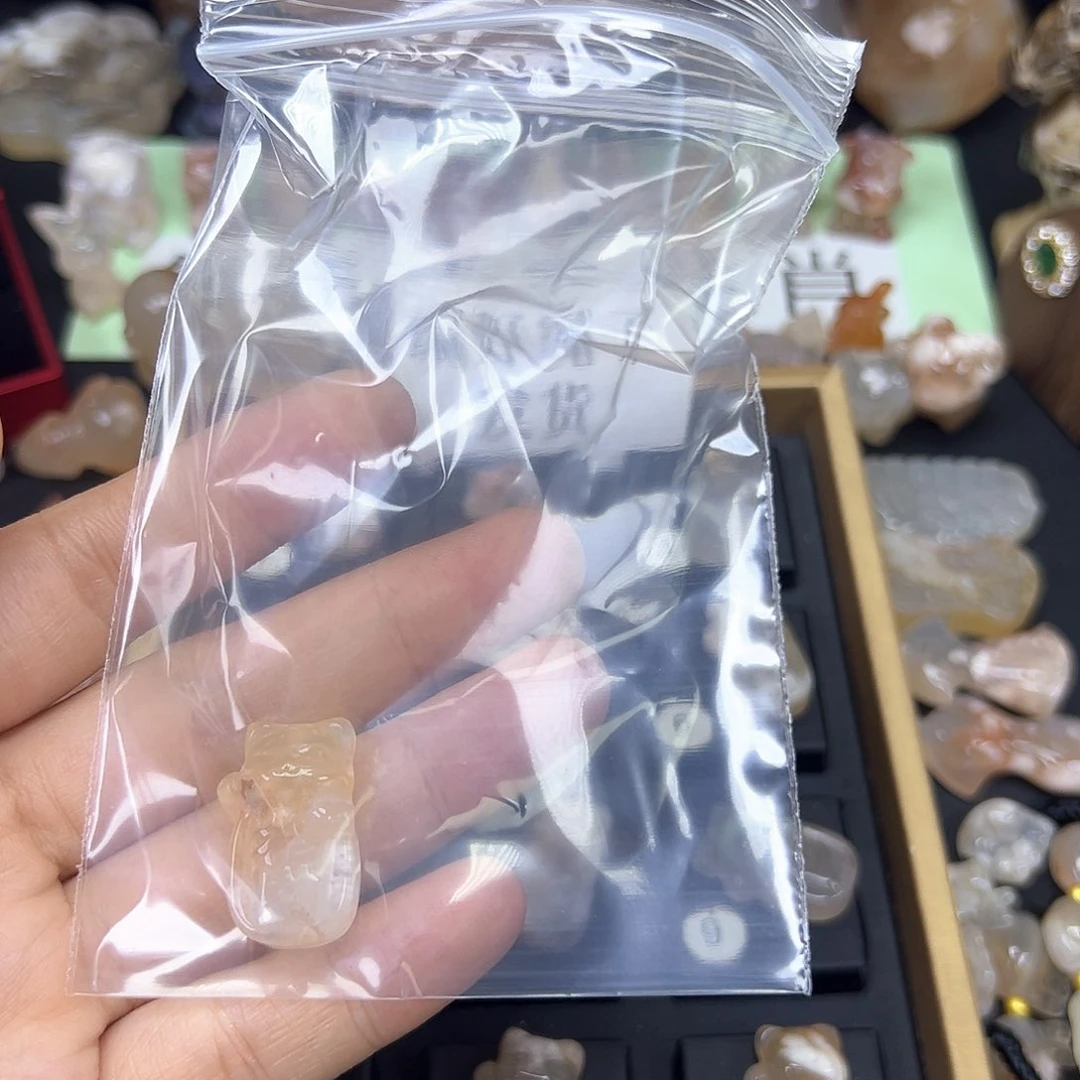 石英质玉未镶嵌吊坠(赠链)T*p