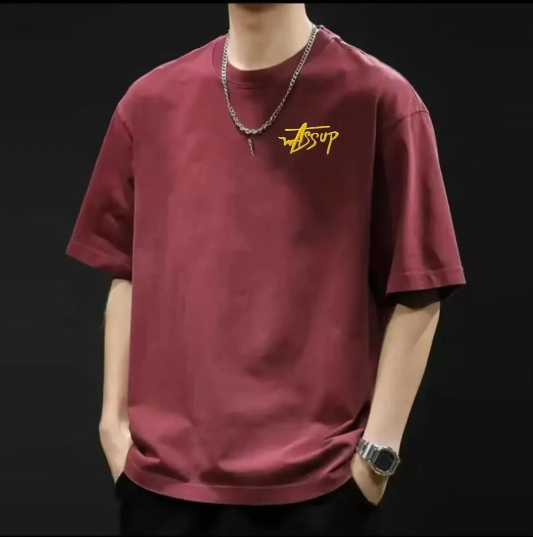 【刺绣款】夏季纯棉刺绣短袖潮流时尚百搭男女款圆领半袖ins