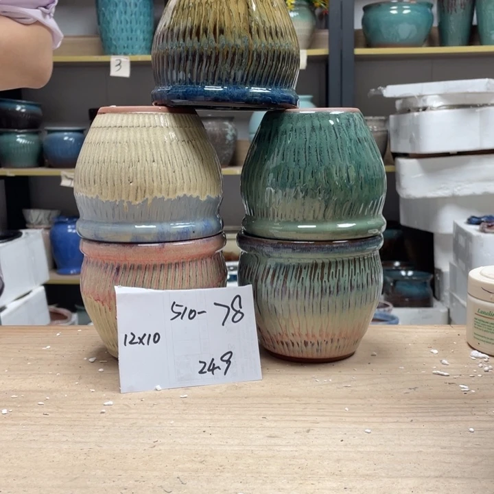 紫砂花盆多肉花盆微瑕78