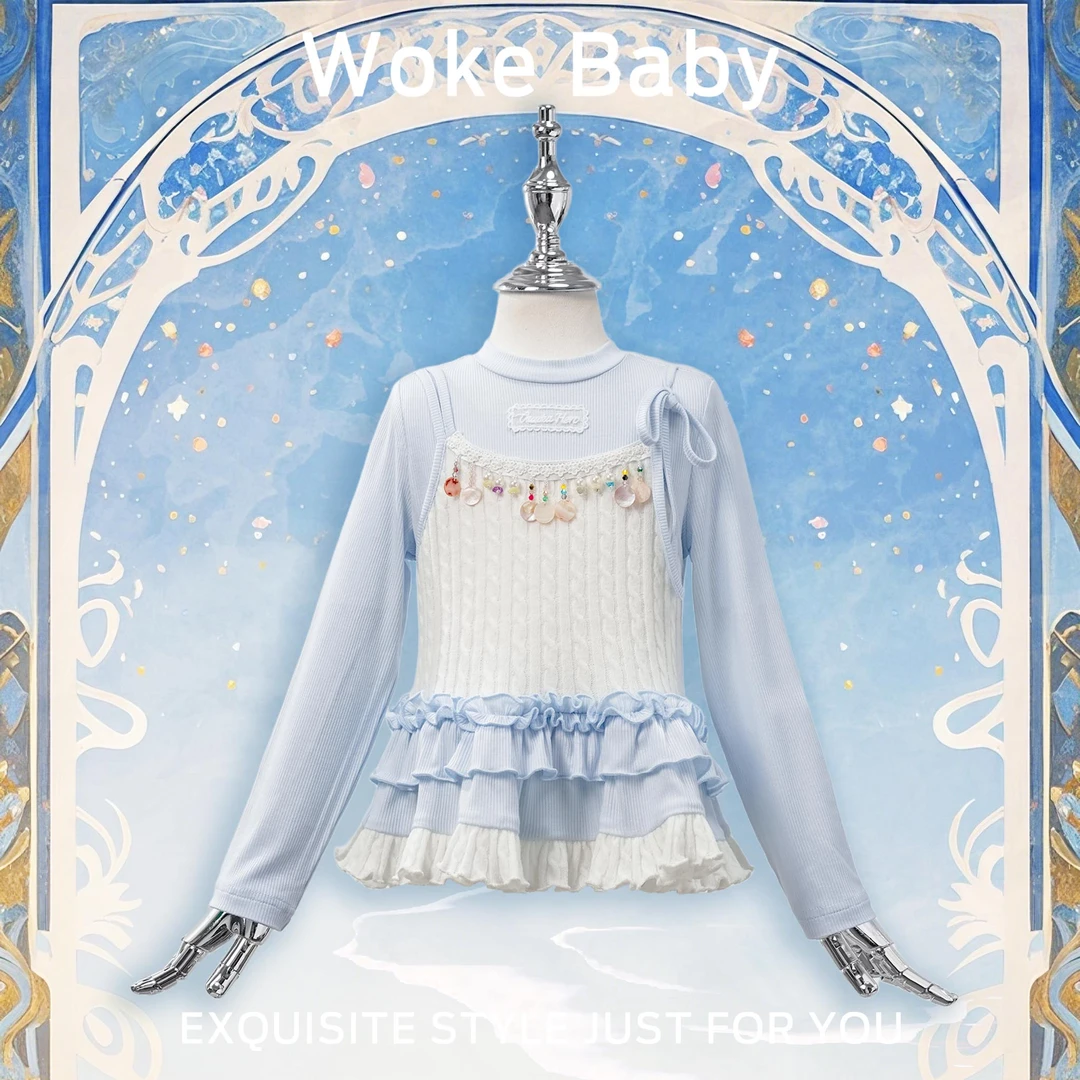 现货【BO专属】2025女童春季新款长袖外套汉服儿童上衣F145