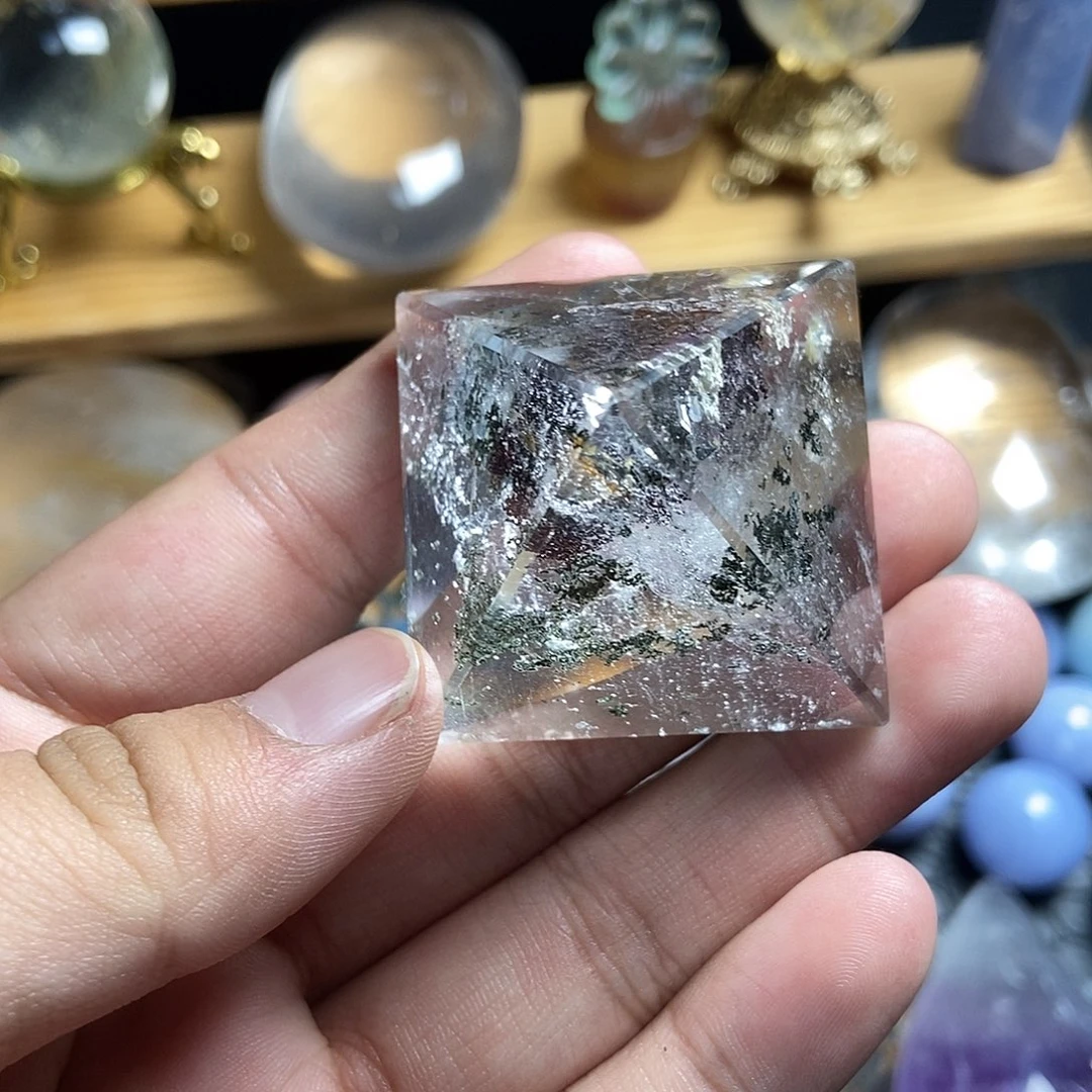 水晶未镶嵌珠宝半成品