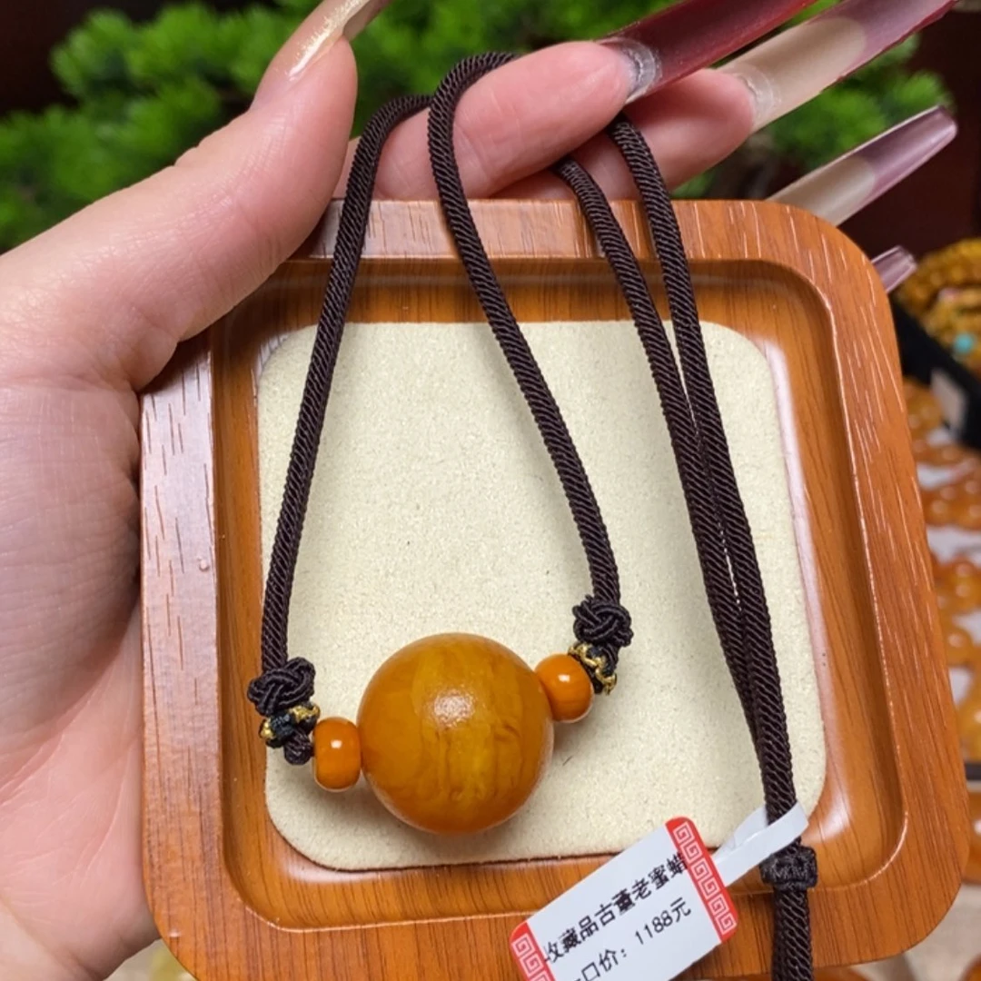 【闪购商品】蜜蜡颈饰未镶嵌项链