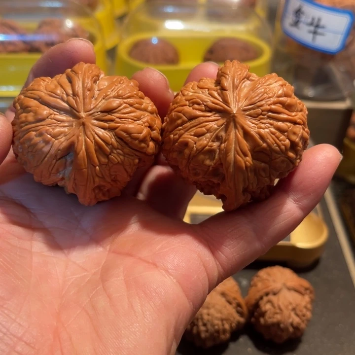 文玩核桃把件全品门墩47