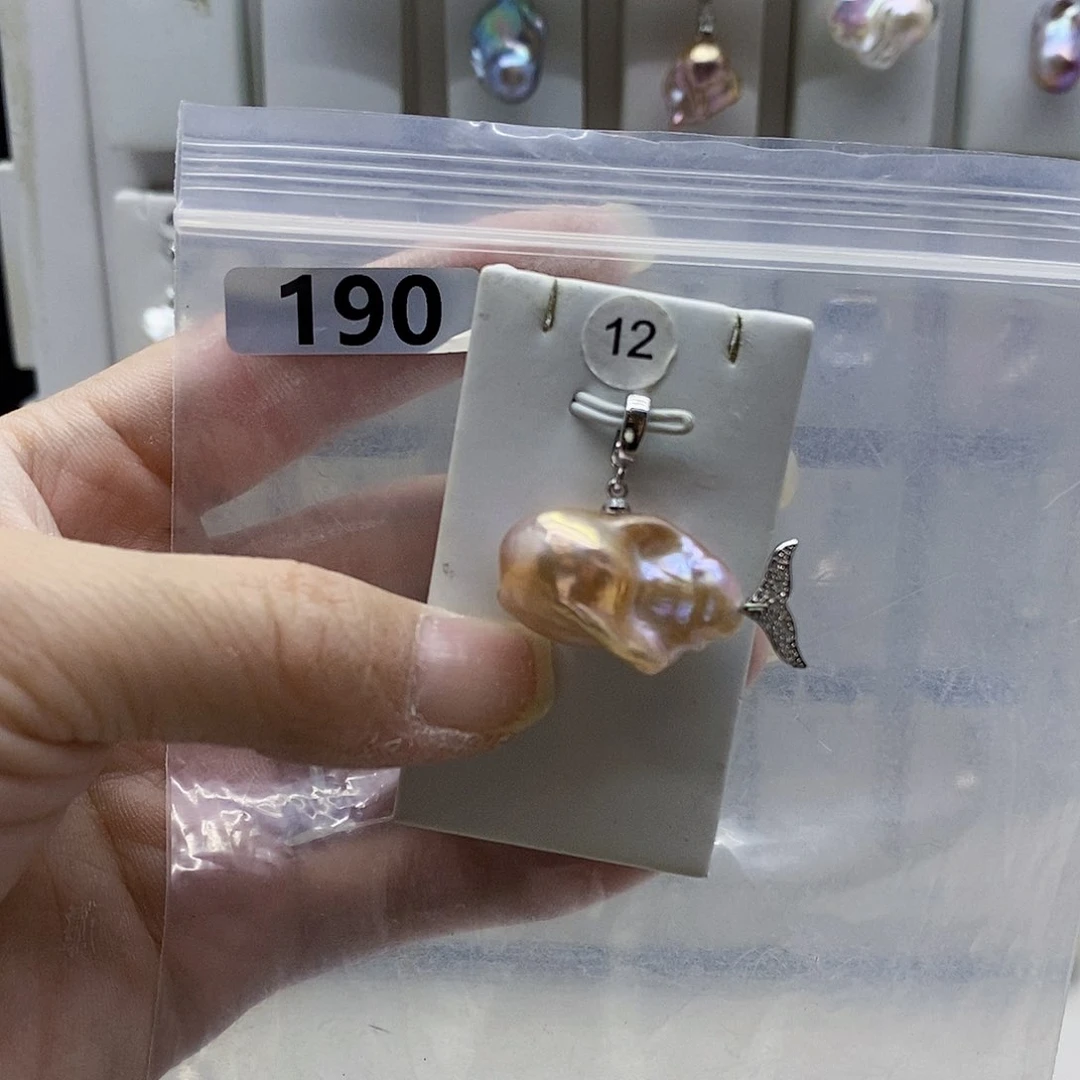 颈饰合金淡水珍珠
