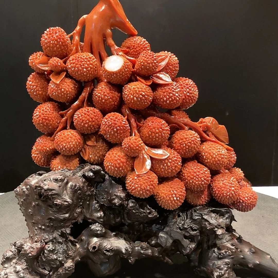 【闪购商品】寿山石李*南荔枝摆件工艺品