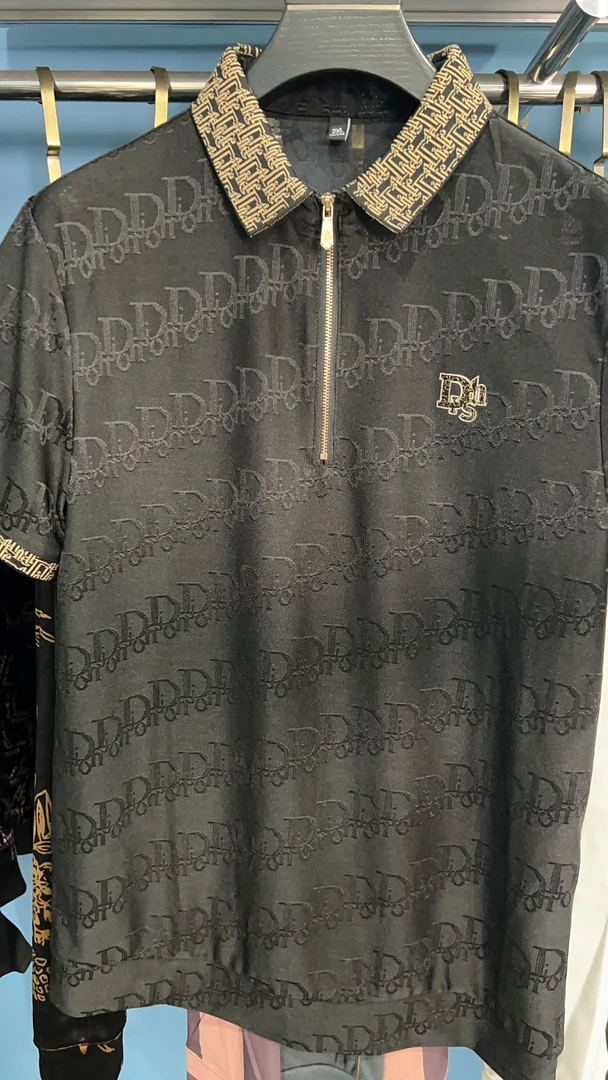 欧货男士夏季新款短袖上衣休闲百搭帅气韩版圆领轻奢欧货修身型