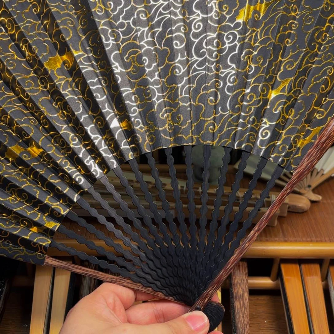 扇子芝麻粽龙鳞祥云金