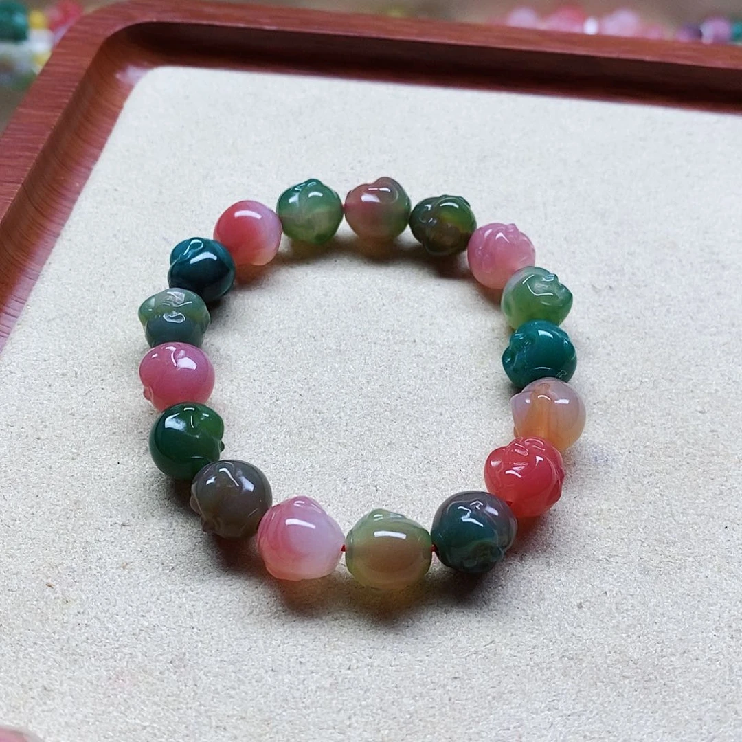 玛瑙手饰未镶嵌盐源039