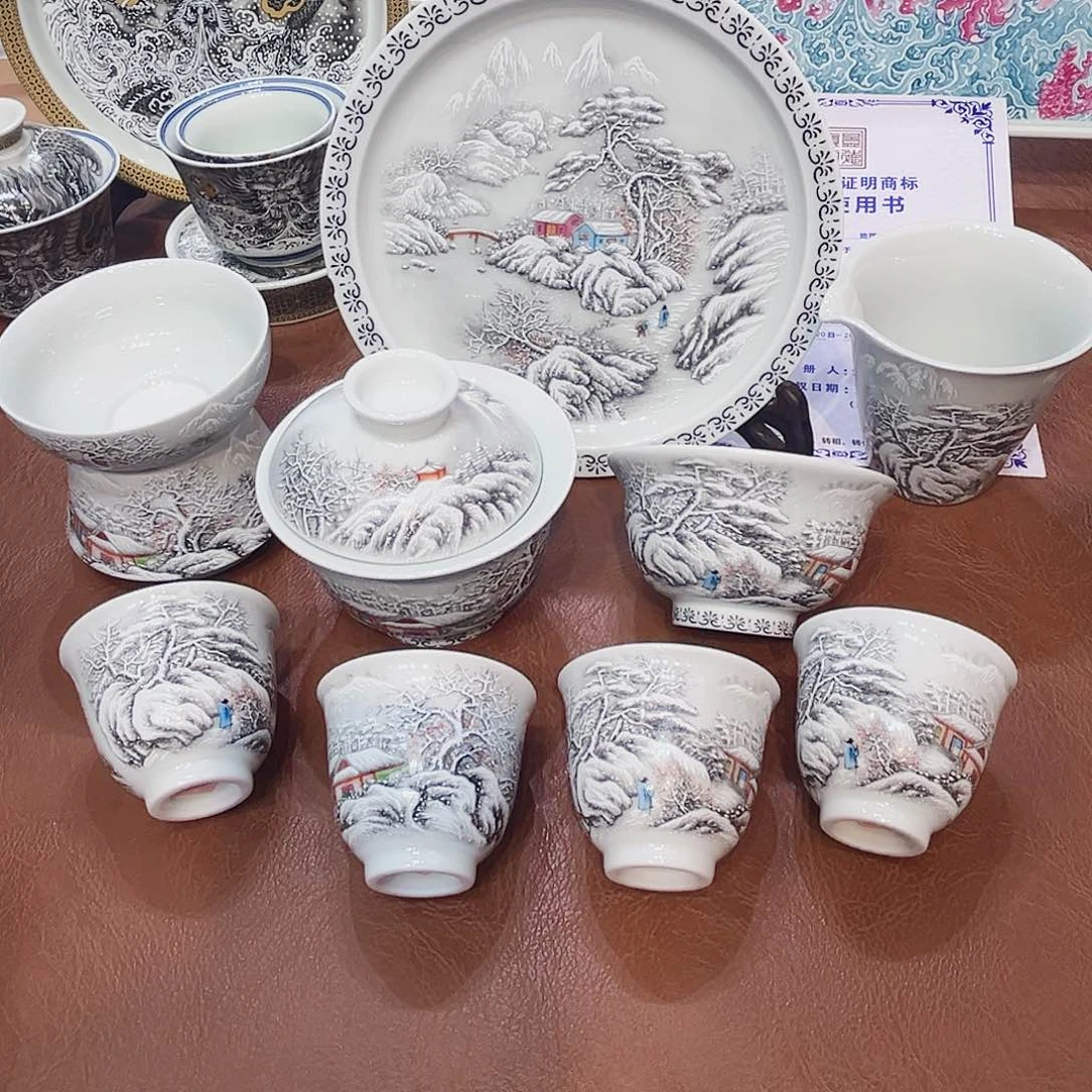 摆件景德镇陶瓷研究所从事生产